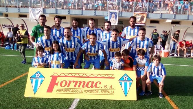 Un once inicial del Villarrubia CF, primer rival liguero del Algeciras CF