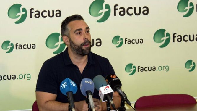 Rubén Sánchez, portavoz de Facua.