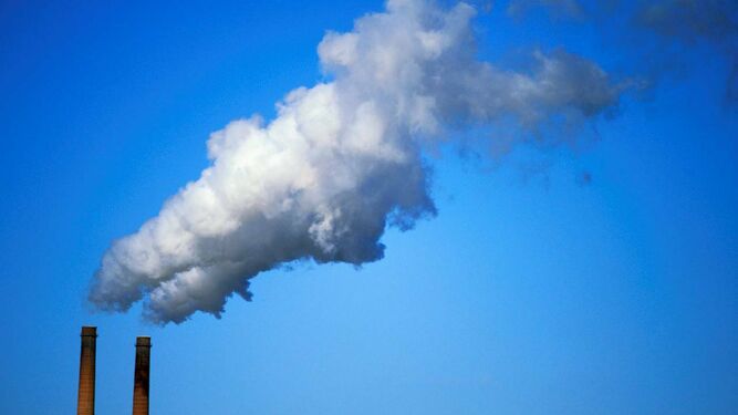 Emisiones de una fábrica.