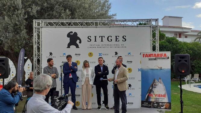 La presentación de Fantarifa en el Festival de Sitges, este lunes