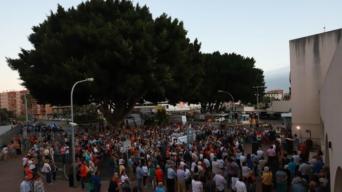 Las mejores fotos de la manifestaci&oacute;n por el tren en el Campo de Gibraltar