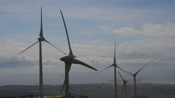 Aerogeneradores de Enel Green Power en Tarifa