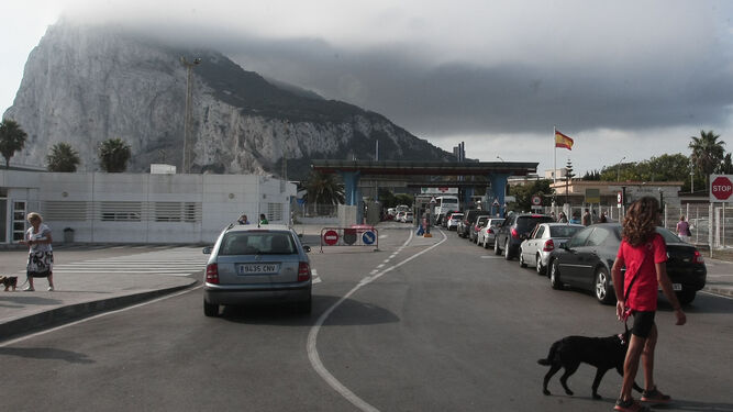 La entrada a Gibraltar.
