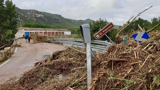 Da&ntilde;os causados por el temporal en Tarragona