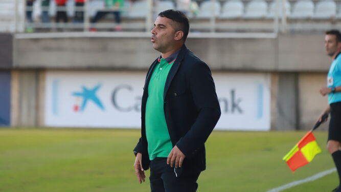 Emilio Fajardo, entrenador del Algeciras Club de Fútbol