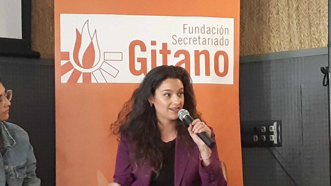 La periodista gitana de San Roque Ana Segovia Montoya