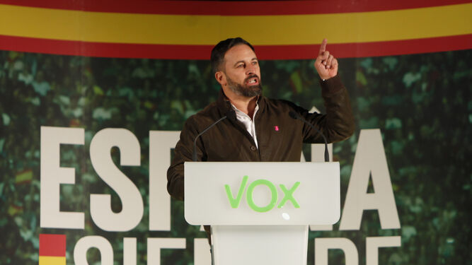 Mitin de Vox en Sevilla con Santiago Abascal