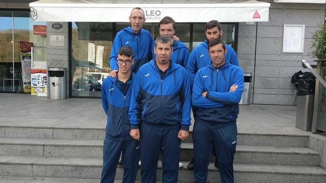 Los integrantes del equipo de Apadis Algeciras