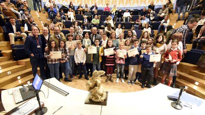 Ganadores y participantes en el certamen literario de Algeciras Fantástika