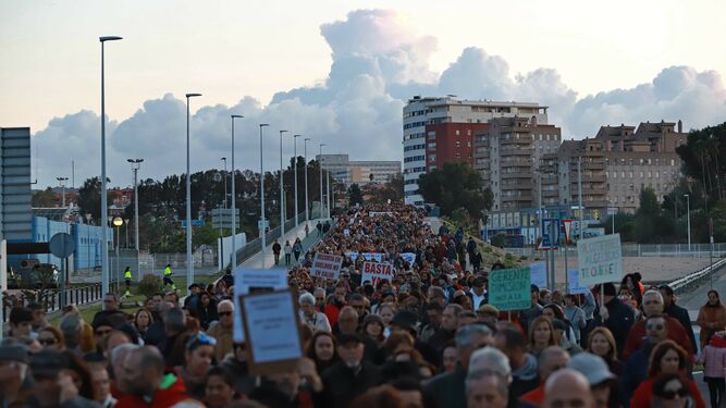 Las mejores fotos de la manifestaci&oacute;n por la sanidad en Algeciras