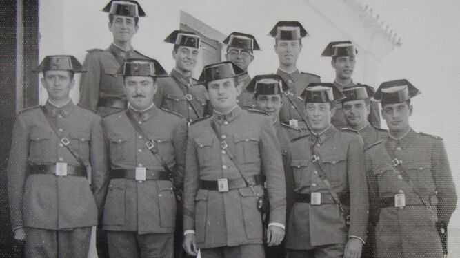 Guardias Civiles del Puesto de Torrenueva (1965).