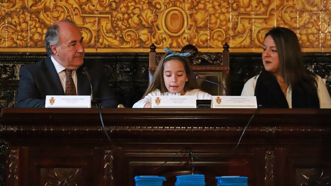 Pleno infantil en el Ayuntamiento de Algeciras