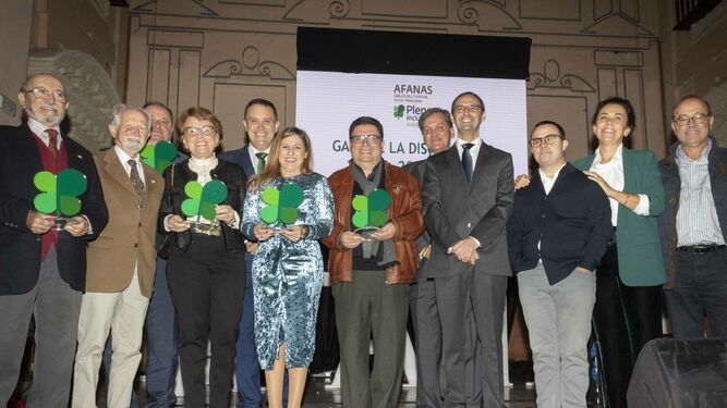 La I Gala de la Discapacidad de Afanas se celebró en el Auditorio de la Merced de Sanlúcar.