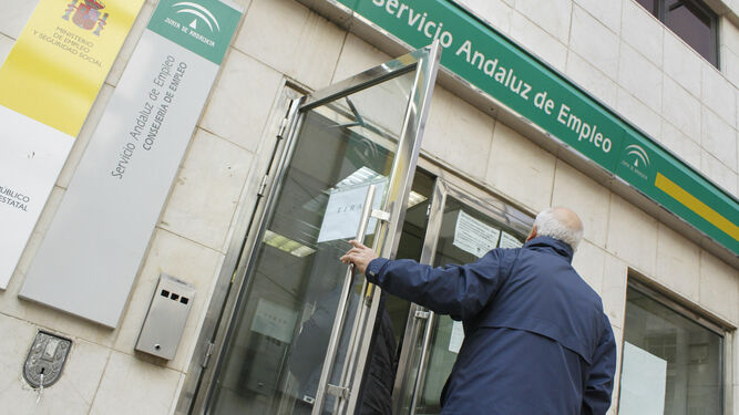 Una de las oficinas del Servicio Andaluz de Empleo.
