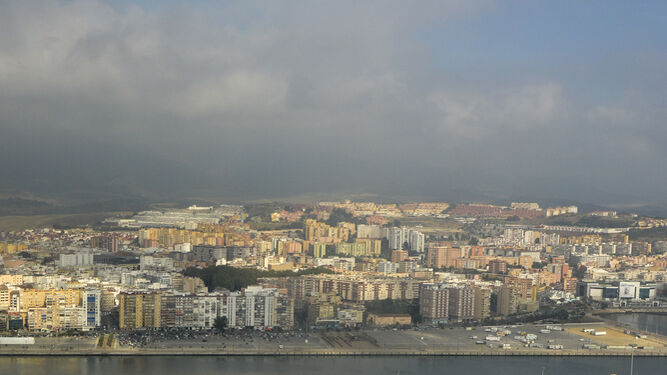 Vista aérea de Algeciras