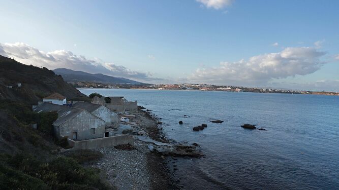La zona de la Ballenera, en Algeciras.