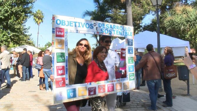 Fiesta de los Objetivos de Desarrollo Sostenible celebrada recientemente en El Porvenir