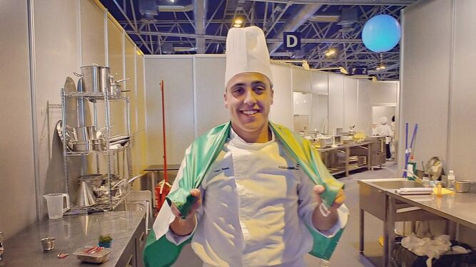 Edgar Álvarez, aspirante del Premio Promesas de la alta cocina de Le Cordon Bleu.