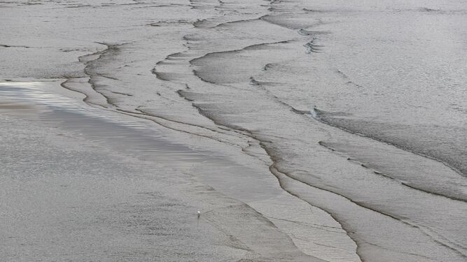 P&eacute;rdida de arena en la playa de El Rinconcillo