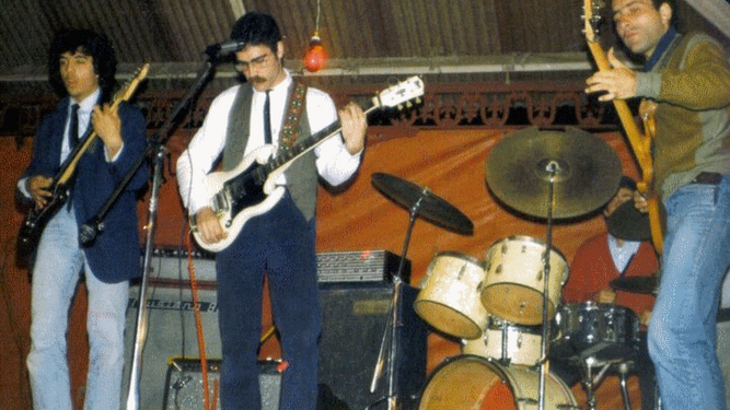La primera formación de Los Destrozamitos, a principios de los 80.