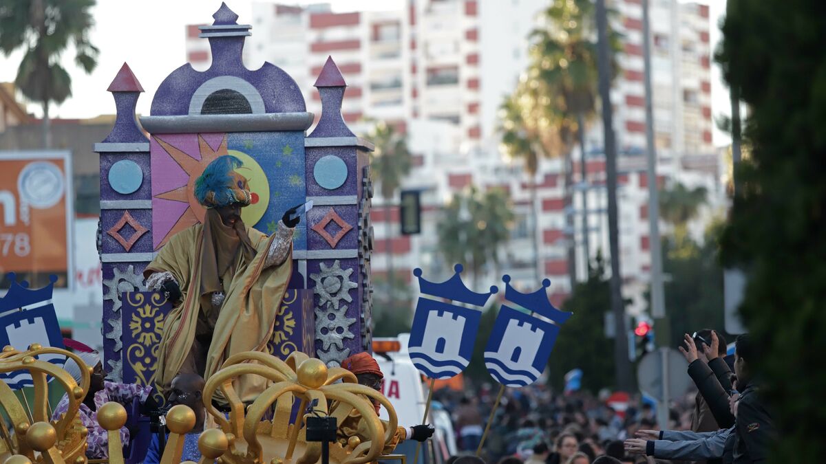 Navidad 2019-2020 El recorrido de la cabalgata de Reyes Magos de Algeciras, en 3D
