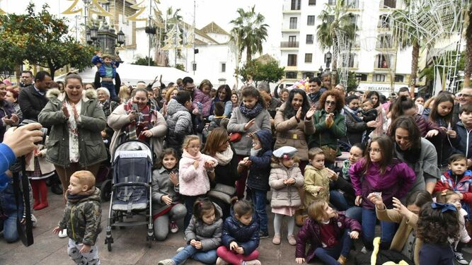Campanadas infantiles en la Plaza Alta para despedir el 2019