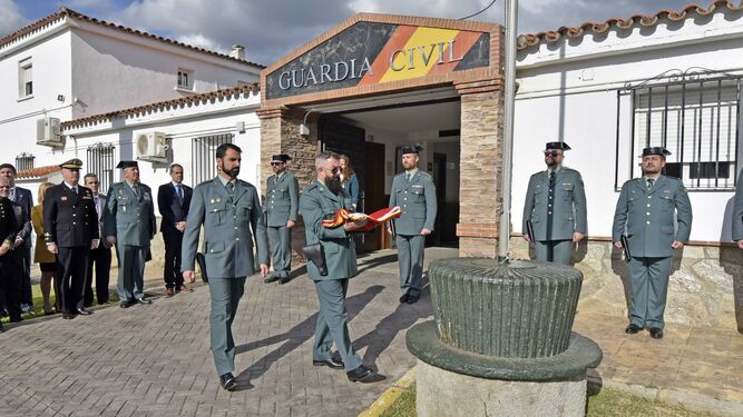 Las fotos del homenaje de Castellar a la Guardia Civil.