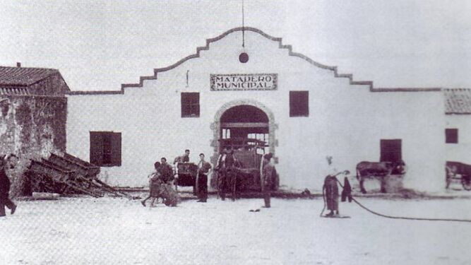 El antiguo matadero de La Línea (1878).