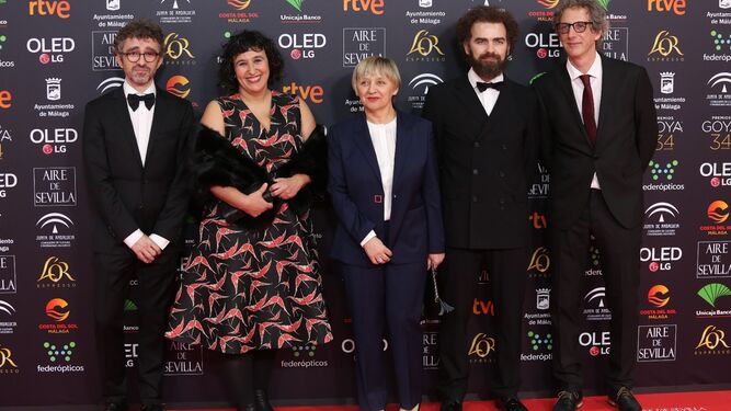 Alberto del Campo, Carolina Mart&iacute;nez, Teresa Font, Ra&uacute;l Lopez y Laurrent Dufreche, nominados a Mejor Montaje en los Goya 2020.