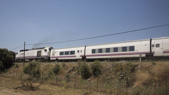 El tren que enlaza Algeciras con Madrid