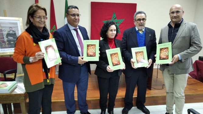 Juana Cid, Mohammed Rafaoui, Paloma Fernández Gomá, Sidi Ahmed Mgara y Ángel Martínez.
