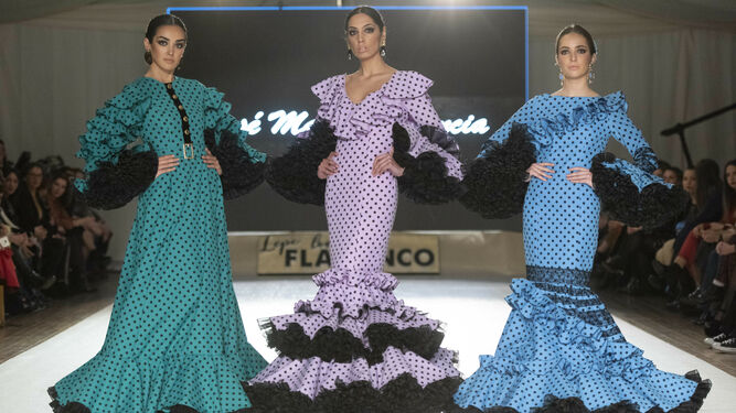 Desfile Jos&eacute; Manuel Valencia en Lepe Loves Flamenco 2020