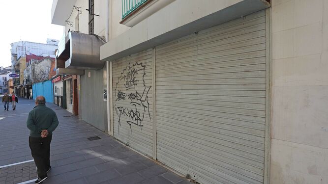 El local del número 12 de la calle Tarifa de Algeciras