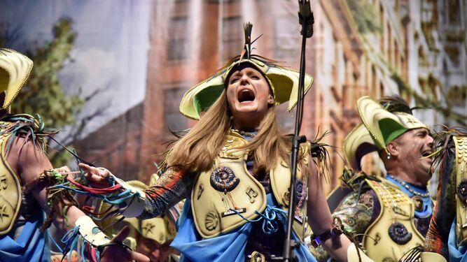 Las mejores fotos de la Gran Final del Concurso de Agrupaciones Carnavalescas de La L&iacute;nea