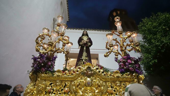 La imagen de Jesús de Medinaceli de Los Barrios, el pasado Miércoles Santo.