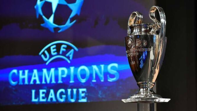 El trofeo de Champions League