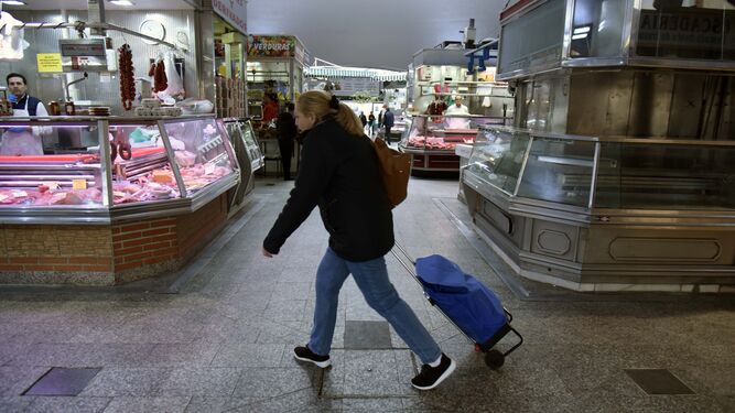 Las fotos del mercado de Algeciras durante el estado de alarma