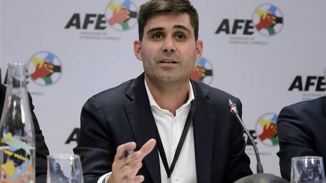 David Aganzo, el presidente de la AFE.