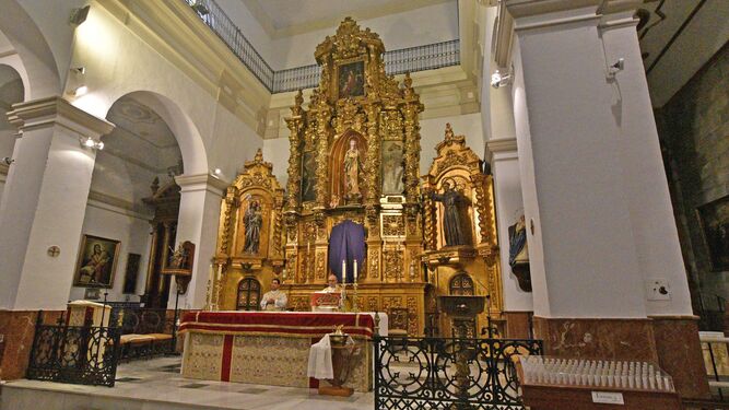 La misa este Jueves Santo en el Santuario de la Inmaculada Concepción.