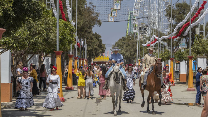 Imagen del día de la mujer de la Feria del Carmen de 2019.