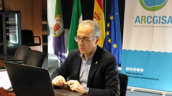 Juan Lozano, presidente de la Mancomunidad.