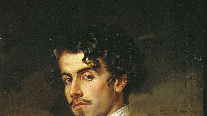 Retrato de Gustavo Adolfo Bécquer, de Domínguez Bécquer (h. 1862).