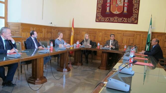 Reciente reunión del TSJA, la Junta de Andalucía y la Fiscalía sobre coronavirus