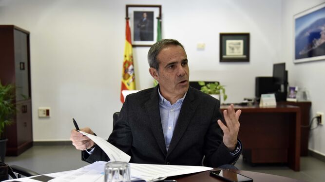 José Pacheco, subdelegado del Gobierno en Cádiz.
