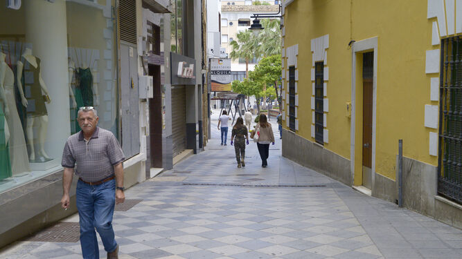 Fotos de comercios y calles de Algeciras en el comienzo de la fase 1