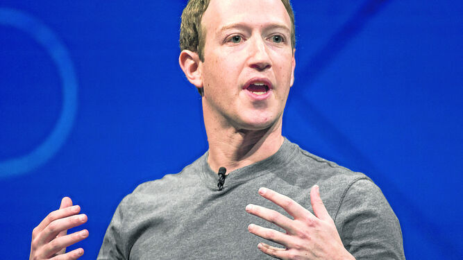 En la imagen, Mark Zuckerberg, el creador de Facebook.