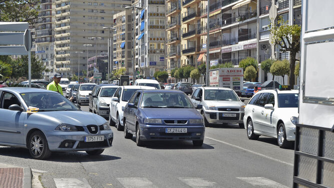 Tráfico en Algeciras.