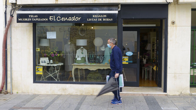 Fotos de comercios y terrazas de bares y cafeterias en Algeciras.