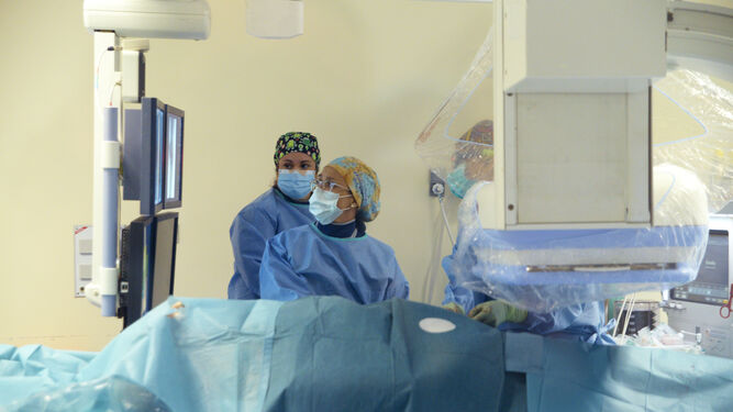 Fotos del dispositivo  para atender pacientes en QuironSalud