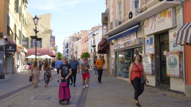 Calles de Gibraltar en plena desescalada